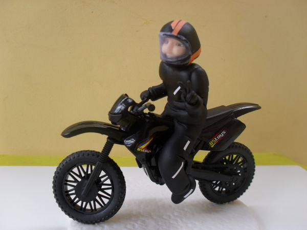 Topo de Bolo - Motoqueiro